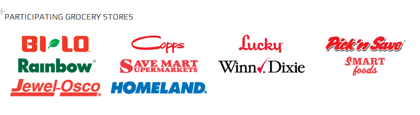 gas rewards card participating grocery stores