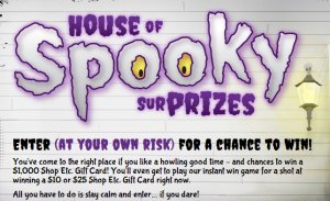 house of spooky prizes