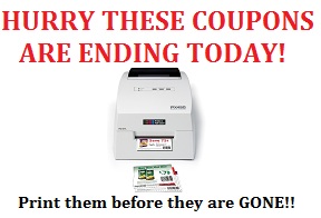 Coupons ENDING