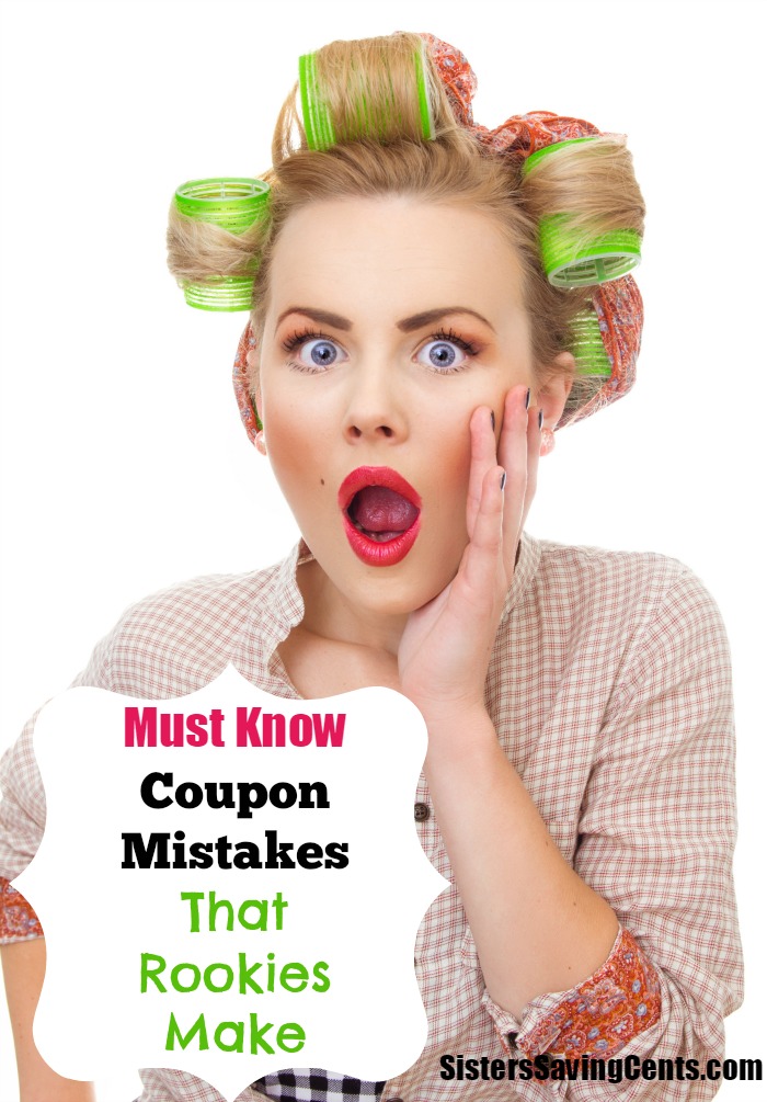 coupon mistakes
