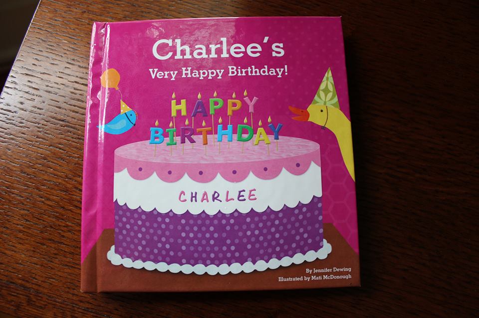 Charlee's b-day book