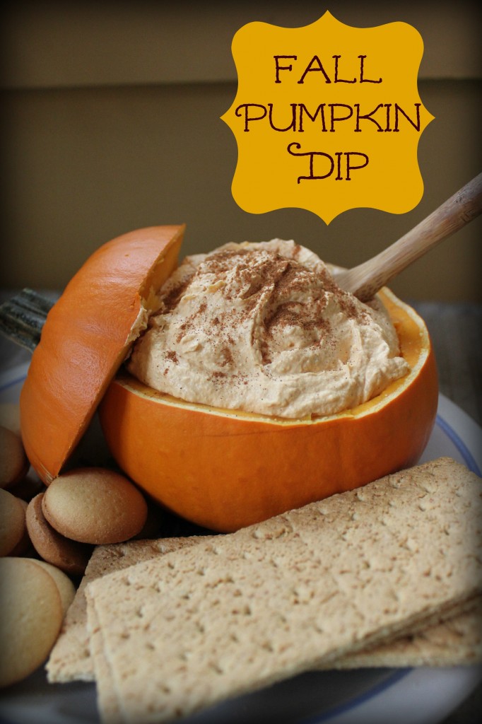 fall pumpkin dip